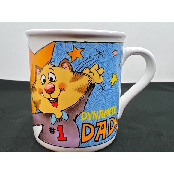 Hallmark Dynamite Dad Mug #1 Dad Fathers Day Gift - Picture 1 of 5